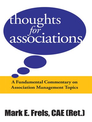 cover image of Thoughts for Associations